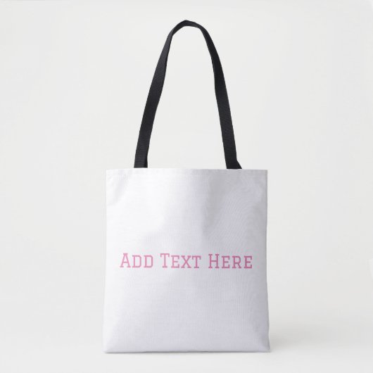 Voeg tekst toe Nette stijlvolle schouder-tote bood Tote Bag (Voorkant)