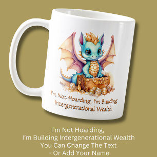 Voeg tekst toe, niet hamsteren gebouwenvermogen koffiemok