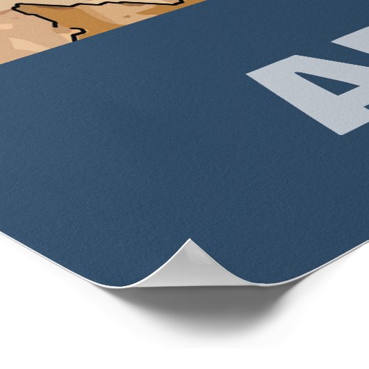 Voeg tekst toe poster (Hoek)