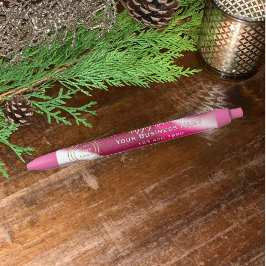 Voeg toe Business Logo Cool Fun Christmas Promotio Zwarte Inkt Pen