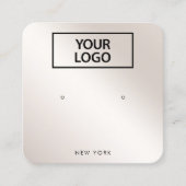 Voeg toe de Gradiënt van het Goud van het Manuscri Vierkante Visitekaartje (Voorkant)