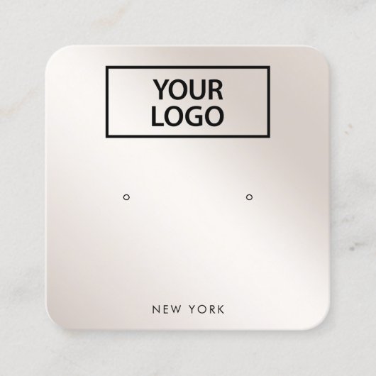 Voeg toe de Gradiënt van het Goud van het Manuscri Vierkante Visitekaartje (Voorkant)