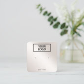 Voeg toe de Gradiënt van het Goud van het Manuscri Vierkante Visitekaartje (Staand voorkant)