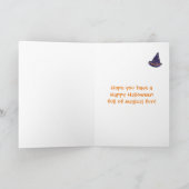 Voeg toe de Tovenaar van de Foto de Gelukkige Kaart (Binnen)