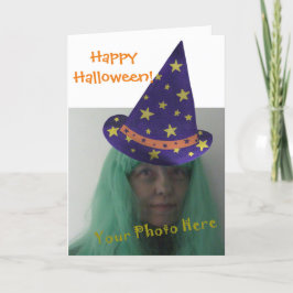 Voeg toe de Tovenaar van de Foto de Gelukkige Kaart
