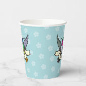 Voeg toe Jouw naam Verjaardagsfeest Kleurrijke Kol Papieren Bekers (Links)