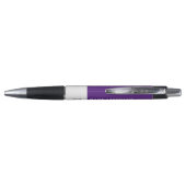 Voeg toe Logo Eenvoudige Paarse Elegante Naam Tite Pen (Achterkant)