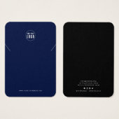 Voeg toe Logo Modern aangepaste kleur Ketting Disp Visitekaartje (Voorkant /achterkant)