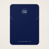 Voeg toe Logo Modern aangepaste kleur Ketting Disp Visitekaartje (Voorkant)