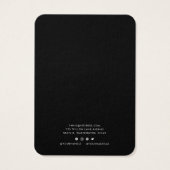 Voeg toe Logo Modern aangepaste kleur Ketting Disp Visitekaartje (Achterkant)