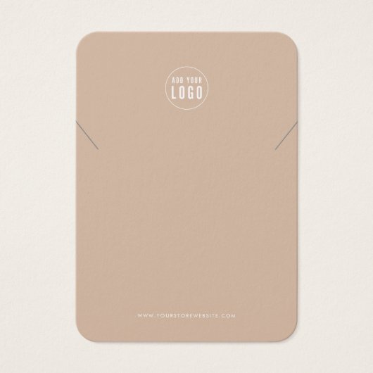 Voeg toe Logo Modern aangepaste kleur Ketting Disp Visitekaartje (Voorkant)