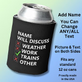 Voeg toe zal de Naam bespreken - het Model van de  Blikjeskoeler