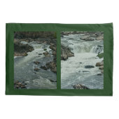 Voeg twee foto's toe van Elke kant van donkergroen Kussensloop (Achterkant)