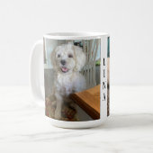Voeg twee foto's toe van Pets Gepersonaliseerd Koffiemok (Voorkant links)