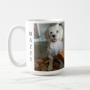 Voeg twee foto's toe van Pets Gepersonaliseerd Koffiemok