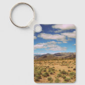 Voeg twee van je eigen foto's toe sleutelhanger (Voorkant)