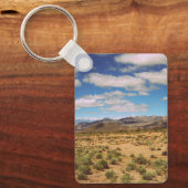 Voeg twee van je eigen foto's toe sleutelhanger (Voorkant)