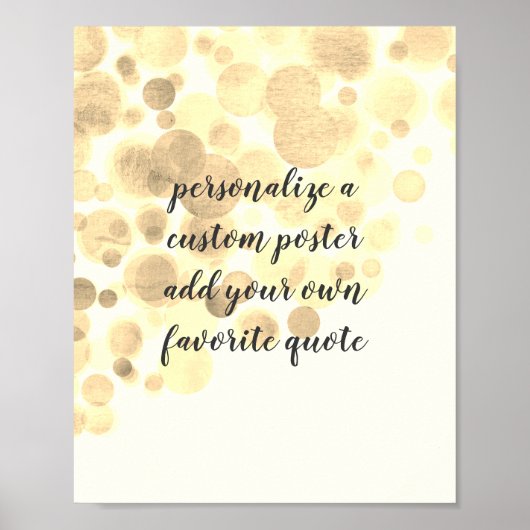 voeg u het eigen poster van het citaat voor douane (Voorkant)