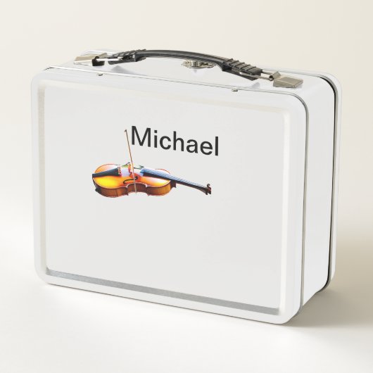 Voeg u toe noem tekst bruin vioolmuzieklier gooit  (Achterkant)