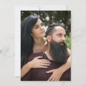 Voeg uw 2 foto magazine verbrande Sinaasappels bru Kaart (Achterkant)