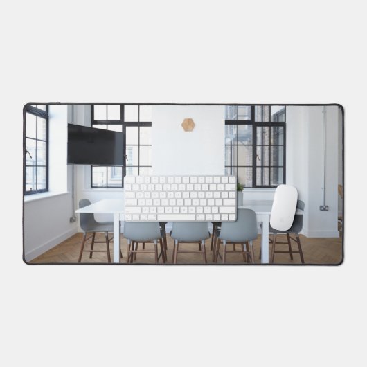 Voeg uw aangepaste bedrijfsfoto toe bureaumat (Keyboard & Muis)