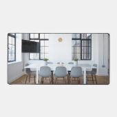 Voeg uw aangepaste bedrijfsfoto toe bureaumat (Voorkant)