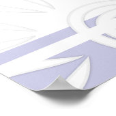 Voeg Uw Aangepaste Citaat Stripes & de Laborator v Poster (Hoek)