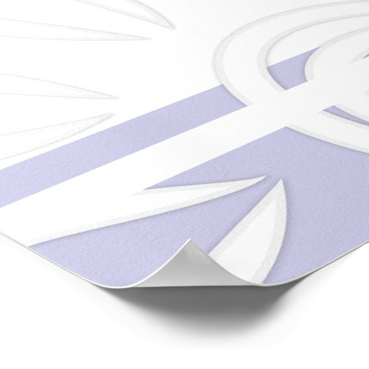 Voeg Uw Aangepaste Citaat Stripes & de Laborator v Poster (Hoek)