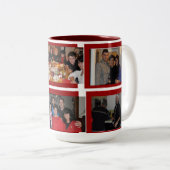 VOEG UW AANGEPASTE FOTO-MOK TOE TWEEKLEURIGE KOFFIEMOK (Voorkant rechts)