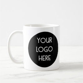 Voeg uw aangepaste logo toe koffiemok