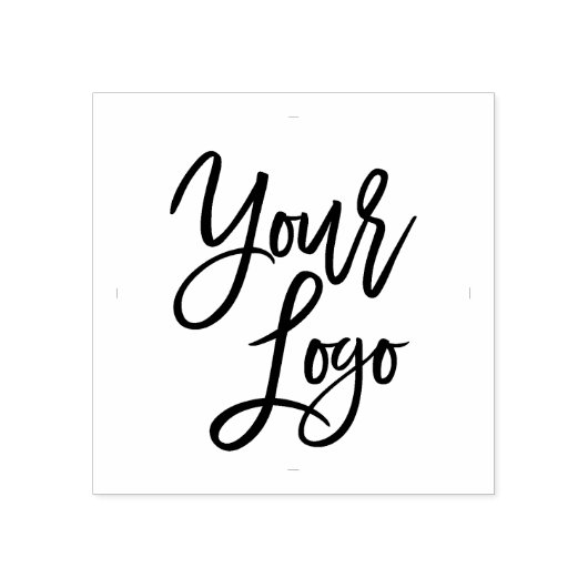 Voeg uw aangepaste logo toe rubberstempel (Afrduk)