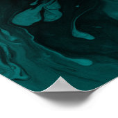 Voeg uw aangepaste offerte zwart-wit toe, helder B Poster (Hoek)