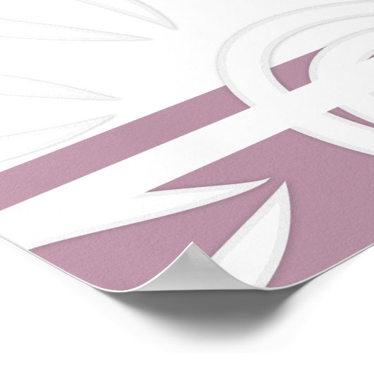 Voeg uw Aangepaste prijsopgave toe en selecteer de Poster (Hoek)