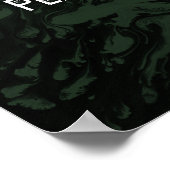 Voeg uw aangepaste prijsopgave voor zwarte en Ever Poster (Hoek)