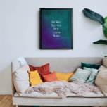 Voeg uw aangepaste Sans-Serif tekst Paarse Blauwgr Poster<br><div class="desc">De achtergrond is bedekt met een krasste, onderdrukkende, grijze afbeelding met hoge contrastverhouding, in tinten van diep paars en blauwgroen. Daarover werd een sjabloon veld toegevoegd voor jouw tekst. Gebruik deze ruimte om uw favoriete offerte of sentiment toe te voegen. Misschien is het grappig. Misschien heb je een poster nodig...</div>