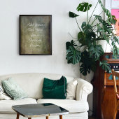 Voeg uw aangepaste tekst bruin en groene grunge to poster