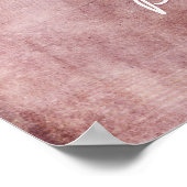 Voeg uw aangepaste tekst met meerdere kleuren toe poster (Hoek)