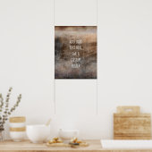 Voeg uw aangepaste tekst  rotatiesnelheid toe poster (Keuken)