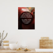 Voeg uw aangepaste tekst toe Sluiten met de afbeel Poster (Keuken)