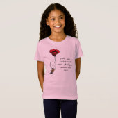 Voeg Uw Aangepaste Tekst toe Teddy Bear Valentijns T-shirt (Voorkant volledig)