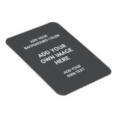 Voeg uw achtergrondkleur, uw afbeelding, jouw teks magneet (Rechterzijde)