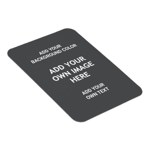 Voeg uw achtergrondkleur, uw afbeelding, jouw teks magneet (Rechterzijde)