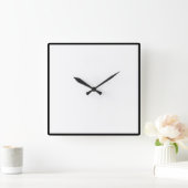 Voeg uw Afbeelding en/of bericht toe Vierkante Klok (Huis)