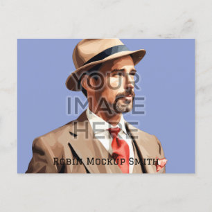 Voeg uw Afbeelding foto gepersonaliseerde aangepas Briefkaart