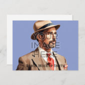 Voeg uw Afbeelding foto gepersonaliseerde aangepas Briefkaart (Voorkant / Achterkant)