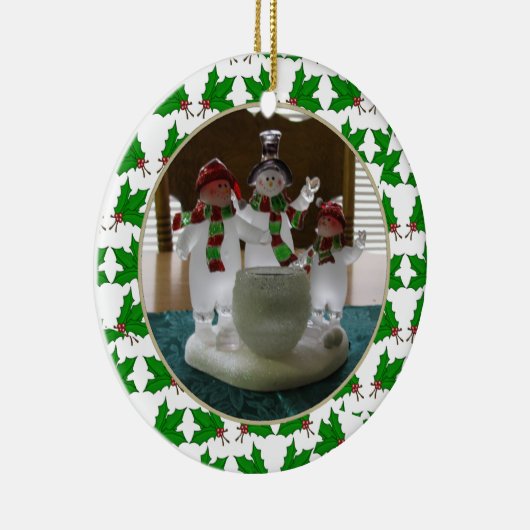 Voeg uw Afbeelding Holly Keepomwille Ornament toe (Rechts)