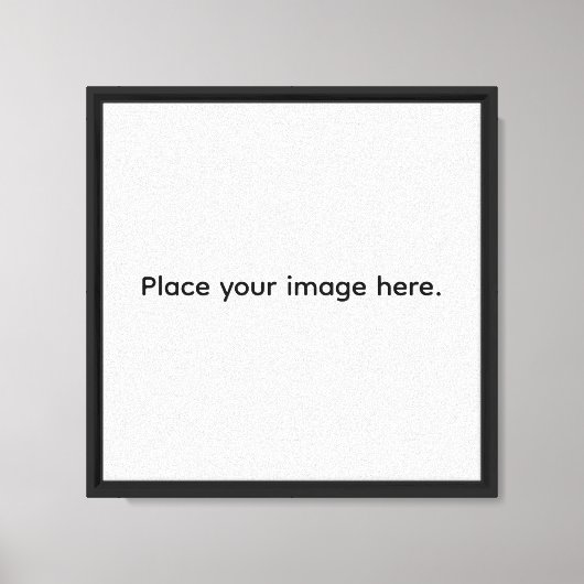 Voeg uw afbeelding of ontwerp toe canvas afdruk (Voorkant)