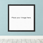 Voeg uw afbeelding of ontwerp toe canvas afdruk (Insitu (Houten vloer))
