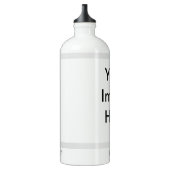 "Voeg Uw Afbeelding toe" Arts4Charity Waterfles (Links)