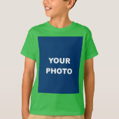 Voeg uw Afbeelding toe Foto Afbeelding Logo Shamro T-shirt (Voorkant)